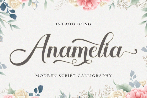 Anamelia: A Timeless Script Font for Elegant Web Design