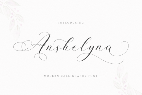 Anshelyna: The Elegant Handwritten Font for Crafters and Makers