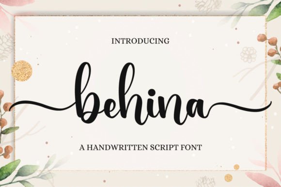 Behina: A Handwritten Font That Elevates Small Business Branding
