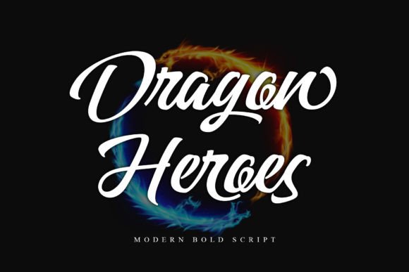 Dragon Heroes Font: A Web Designer’s Real-World Test for Modern Script Typography