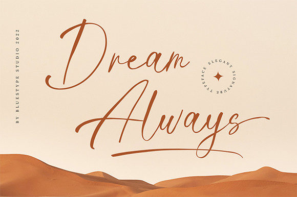 Dream Always: A Relaxed Handwritten Font for Modern Branding