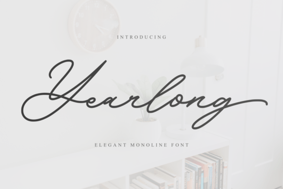 Elevate Your Brand with the Yearlong Handwritten Font