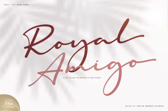 Enhancing Web Design with the Royal Amigo Script Font