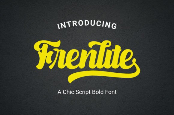 Frenlite: A Trendy Script Font for Modern Campaign Design