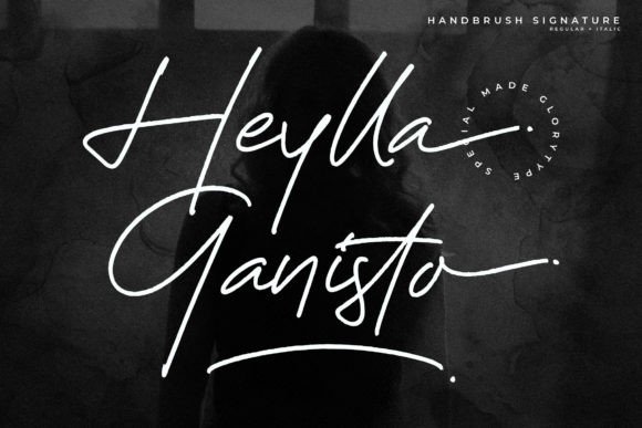Heylla Ganisto: A Handbrush Script Font That Elevates Campaign Visuals