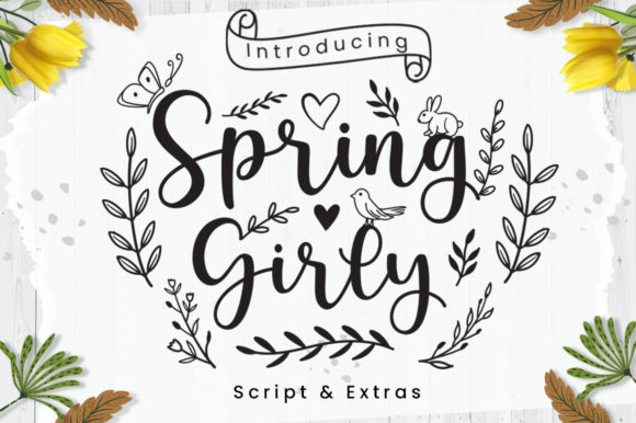 How Spring Girly Font Gave My Bakery Brand a Fresh, Feminine Look