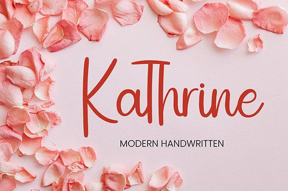 Kathrine: A Designer’s Take on This Script Font