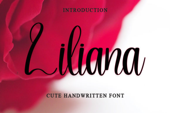 Liliana: A Fresh Handwritten Font for Modern Editorial Design
