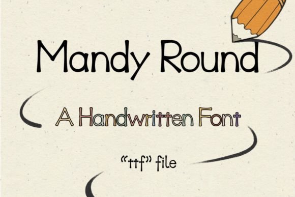 Mandy Round: A Versatile Handwritten Font for Modern Web Design