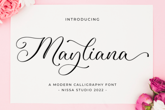 Mayliana: A Delicate Script Font for Elegant Editorial Design