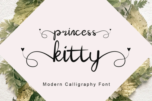 Princess Kitty: The Script Font That Elevates Campaign Typography