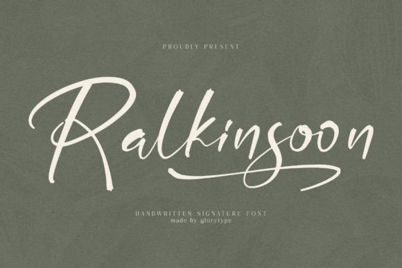 Ralkinsoon: The Handwritten Font That Elevates Marketing Visuals