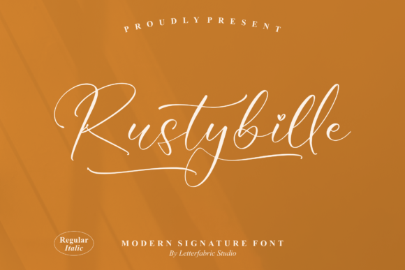Rustybille: Elevating Editorial Design with a Delicate Script Font