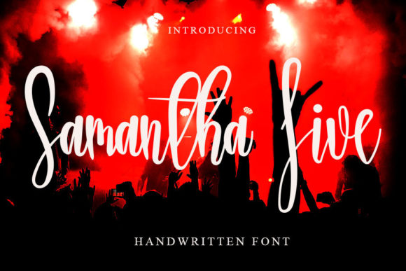 Samantha Live: A Fresh Handwritten Font for Modern Web Design