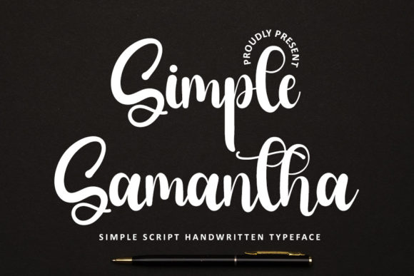 Simple Samantha: A Handwritten Font That Elevates Campaign Typography