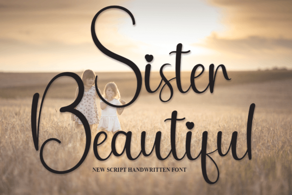 Sister Beautiful: A Handwritten Font for Modern Web Design