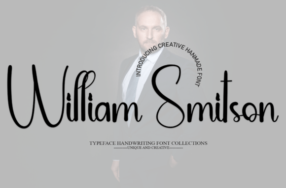 William Smitson: A Sweet Handwritten Font for Warm Brand Identities